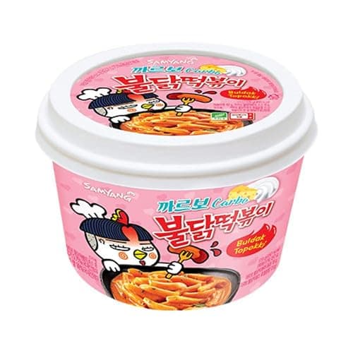 Samyang Carbo Buldak (Roast Chicken) Hot Spicy Rice Cake Tteokbokki (1) - Image 1