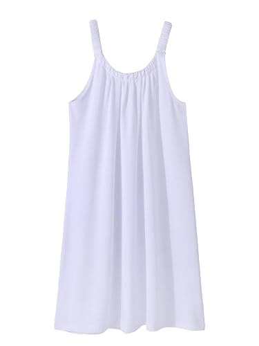 TongKiKi Girl's Beach Swim Cover Up Summer Sleeveless Tank Halter Dresses thumbnail 2