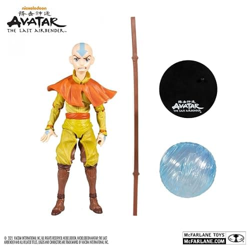 McFarlane Toys Avatar: The Last Airbender Aang 7" Action Figure with Accessories thumbnail 3