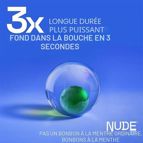 NUDE Menthes | Capsules liquides double action | Menthe arrosage bouche – Dure 3 fois plus longtemps – 3 fois plus fort – Traitement extrême de la mauvaise haleine pour adultes – Sans sucre, 0 thumbnail 4