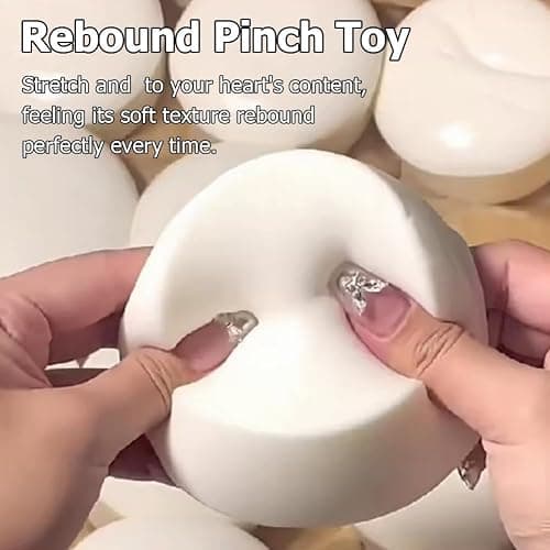 Cream Cake Squish y,Slow Rising Squish y Toy,Cloud Cake Squishies Toys,Soft Realistic SouffléCake Stress Ball,Super Soft Food Squishies,Sensory StressRelief SqueezeToys for Adult,Cute Desk FidgetToy thumbnail 2