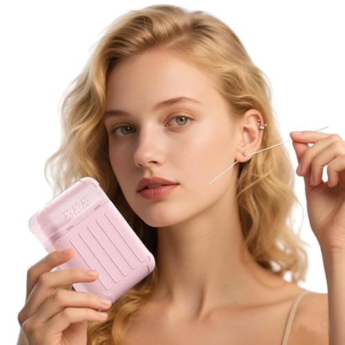Piercing Cleaning,Earring Hole Cleaner,Ear Piercing Aftercare Cleaner Kit with 240pcs Disposable Ear Piercing Cleaning Floss & 15ml Cleaning Solution for Women Men thumbnail 2