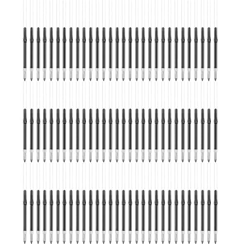 100pcs Beadable Pens Refills for Plastic Bead Ballpoint Pen,Beadable Pens Bulk Refills,Bead Pens Refills (Black) - Image 1