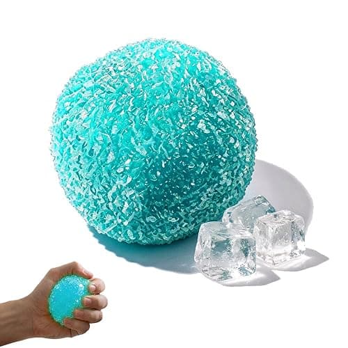Crunchy Squishy Stress Ball, Upgraded Portable Soft Squishy Ball (Blue #B) | 2026 New, Stress Relief, Portable Design, Soft Texture, Squishy Toy - Image 1