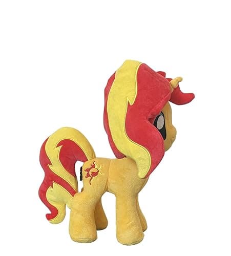 My Little Pony - Sunset Shimmer Plush Toy - Officially Licensed Product, Soft and Cuddly Collectible for Fans and Collectors - Ideal Gift for Kids and Adults - Ages 3+ thumbnail 3