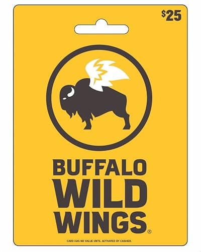 Buffalo Wild Wings Gift Card $25 - Image 1