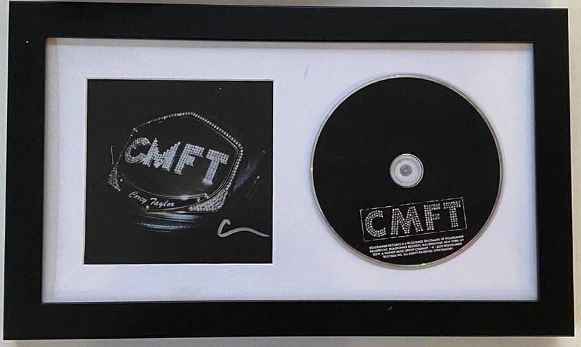 Corey Taylor Signed Autographed CMFT Framed CD Display Slipknot COA thumbnail 2