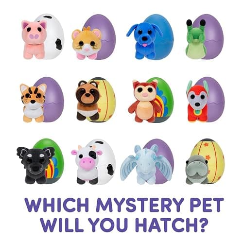 Adopt Me! 5” Surprise Plush - 12 Styles - Series 6 - Exclusive Virtual Item Code - Collectible Toys for Kids Featuring Your Fave Pets, Ages 6+ thumbnail 2