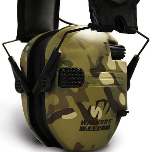 Walker's Razor Slim Ultra Low Profile Compact Design Adjustable Range Shooting Hunting Hearing Protection Electronic Earmuffs thumbnail 4