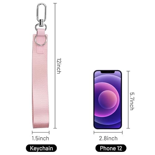 Mum's memory Wristlet Keychain for Women and Men，Key Chain Holder，Wrist Lanyard for Keys. thumbnail 3