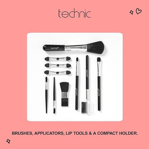 Technic Super Beauty Case – All-in-One Portable Makeup & Nail Kit with 48 Pieces for Beginners & Aspiring MUAs thumbnail 5