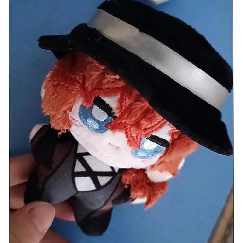 QAHEART BSD Plush Nakahara Chuuya Soft Figure Anime Plushies Stuffed Pillow Schoolbag Wallet Pendant Charm Mini Hug Pillow Decoration thumbnail 2