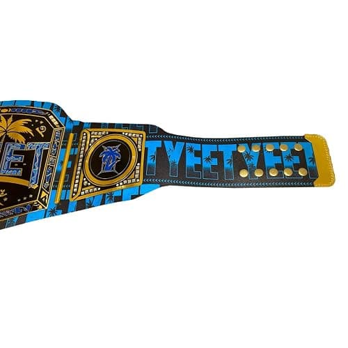 New Jey Uso Yeet Championship Title Belt – Undisputed Championship Replica Belt 2MM - Easy Wear Adjustable 4MM Leather Strap - Adult Size thumbnail 5
