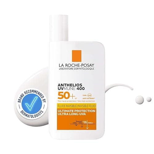 La Roche-Posay Anthelios UVMune 400 Ultra-Light Invisible Fluid, Non-Perfumed Sun screen for Sensitive Skin SPF50+ 50ml - Image 1