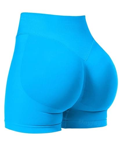 VOYJOY Women Workout Impact Shorts 2.5"/ 3.6"/ 4.5"/ 6" Scrunch Butt Lifting Gym Seamless Booty Biker Shorts - Image 1
