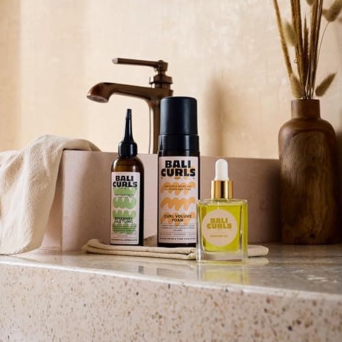 BALI CURLS Bonding Oil – Leichtes Haaröl ohne Silikone – Feuchtigkeitsspendendes Haar Öl zur Pflege von Locken – Hair Oil für trockenes Haar – Für geschmeidige und glänzende Haare – 30ml thumbnail 9