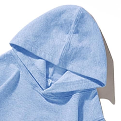 Girls Boys Hoodies Casual Long Sleeve Solid Sweatshirt Oversized Loose Pullover Tops with Pocket Fall Winter Clothes thumbnail 5