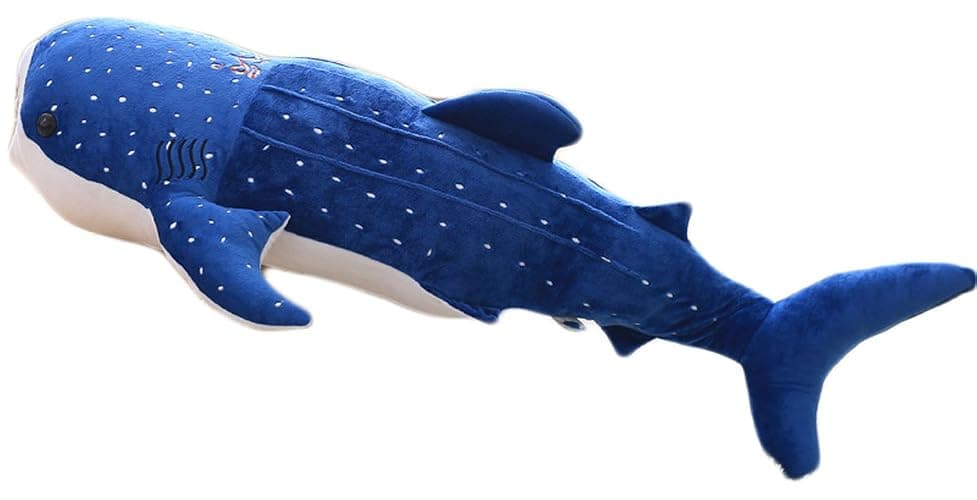 CZFRIEND Creative Whale Shark Pillow Plush Doll Nap Pillow - Image 1
