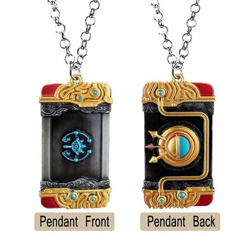 MEETCUTE Zelda Purya Necklace Latest,Necklace for Men and Women The Legend of Zelda Tears of the Kingdom Purya Pendant Necklace Cosplay Accessories thumbnail 2