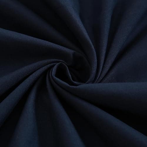 Merryword Navy Pillow Shams Navy Blue Ruffle Standard Pillowcases Cute Pillow Cover Set of 2 Shabby Chic Soft Microfiber Pillowcases 2 Pack thumbnail 6