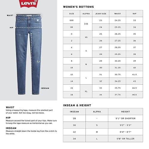 Levi's Womens Superlow Jeans thumbnail 4