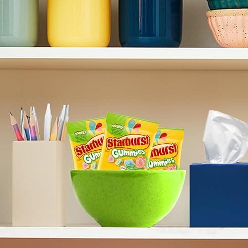 STARBURST Gummies Sours, Candy Gummy Snacks, Sour Candy, 5 oz Bag | STARBURST Gummies Sours gummy candy, sour candy for snacking, sharing, pantry, office, on the go, sweet treat, gummy snacks thumbnail 7