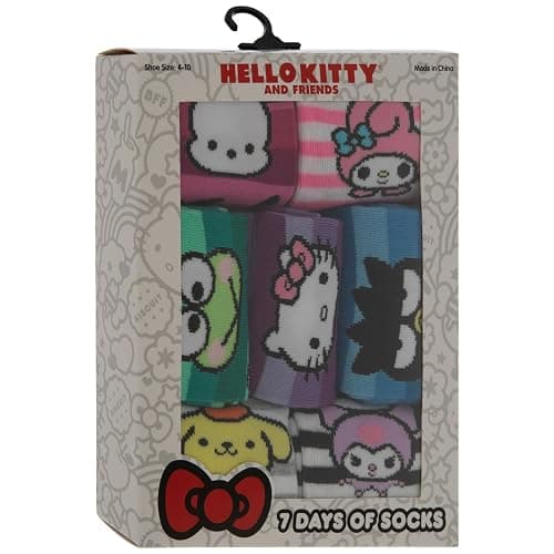 Hobby Lobby Women's Hello Kitty & Friends Mid Crew Socks - Image 1