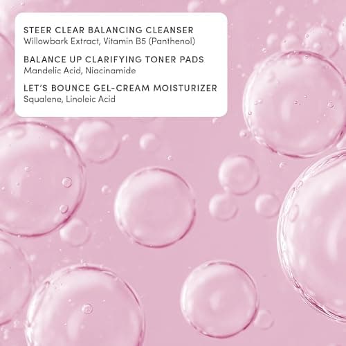 Evereden Pre-Teen Collection: Triple Green Tea Steer Clear Balancing Jelly Cleanser Face Wash, Let's Bounce Gel-Cream Face Moisturizer, & Balance Up Water-Based Toner Pads for Face thumbnail 4
