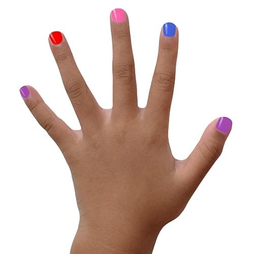 Piggy Paint Nail Polish - Non-Toxic Polish for Little Girls, Toddlers, & Kids, Water Based Formula, Safe, Cruelty Free, Vegan, & Natural, Durable Finish - Scented (4 Color Set) | Non-Toxic Polish for Little Girls, Toddlers, & Kids, Water Based Formula, Safe, Cruelty Free, Durable Finish thumbnail 5
