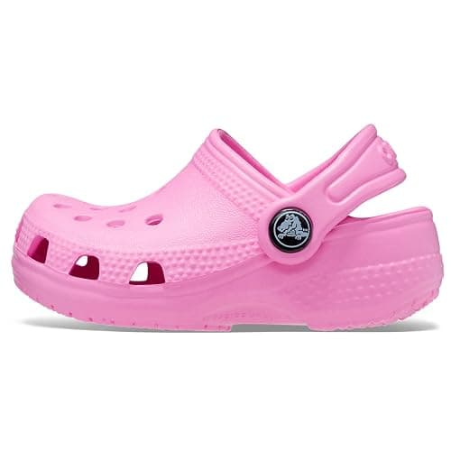 Crocs Kids' Classic Clog - 2-3 Infant - Taffy Pink - Image 1