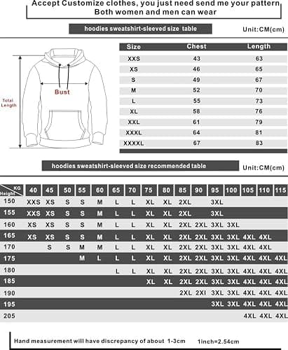 OWEUINMX Ricky Montgomery Merch Hoodie Men Women Long Sleeve Hooded Sweatshirt Funny Clothes - XX-Large - Black thumbnail 2