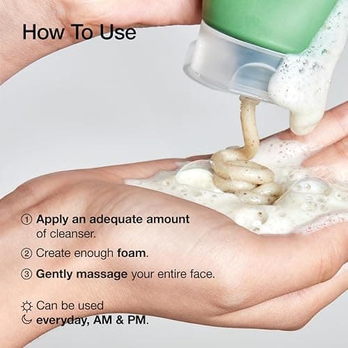 Anua Heartleaf Quercetinol Pore Deep Cleansing Foam, Facial Cleanser, for Double Cleansing, BHA, Hyaluronic Acid, Glycerin, Face Wash, Blackhead Remover, Korean Skincare, 5.07 fl.oz thumbnail 5