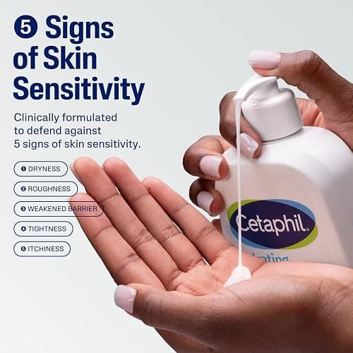 Cetaphil Cream to Foam Face Wash, Hydrating Foaming Cream Cleanser, For Normal to Dry, Sensitive Skin, with Soothing Aloe,Glycerin and Niacinamide, Hypoallergenic, Fragrance Free, 473 ml thumbnail 3