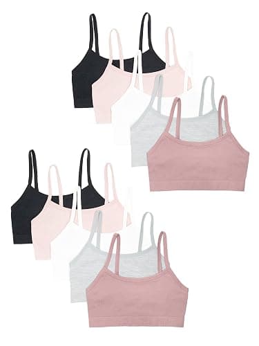 Fruit of the Loom Girl's Big Girls Training Bra Value Packs - Image 1