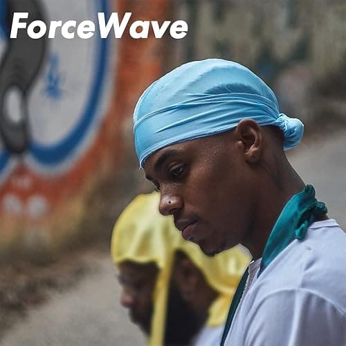 ForceWave 12 Pieces Silky Durag for Men Women Satin Durags for 360 Waves thumbnail 2