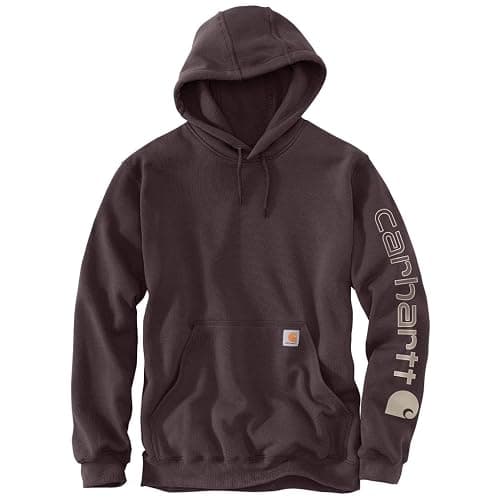 Carhartt Men's Loose Fit Midweight Logo Sleeve Graphic Sweatshirt - Image 1