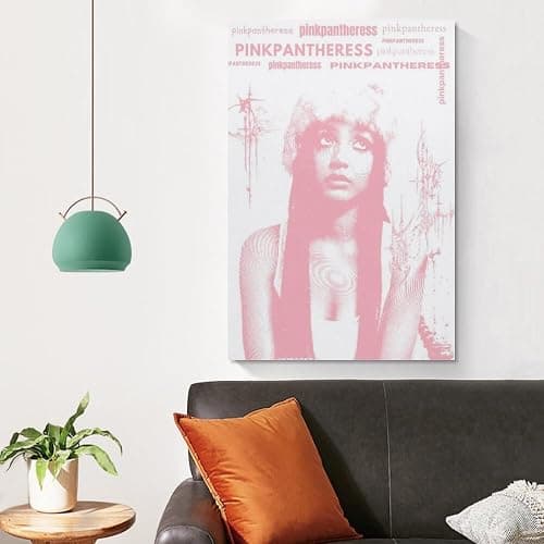 Pinkpantheress 4 Canvas Poster Bedroom Decoration Landscape Office Valentine's Birthday Gift Unframe-style12x18inch(30x45cm) thumbnail 5