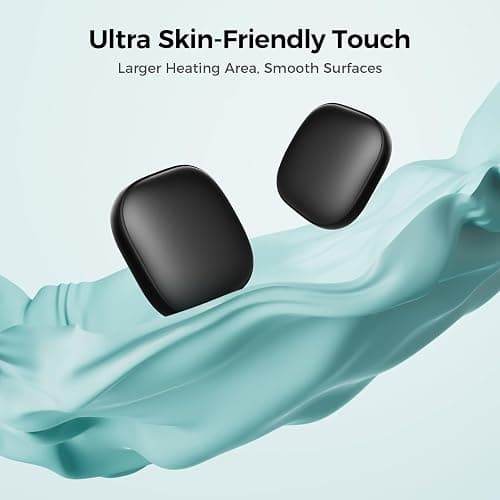 Pocket Size Hand Warmers Rechargeable 2 Pack, AI Smart Chips 3 Levels Heating Ultrathin Electric Handwarmers with 4000mAh, Portable Electric Hand Warmer, Hunting Camping Hiking Men Womens Gifts thumbnail 4