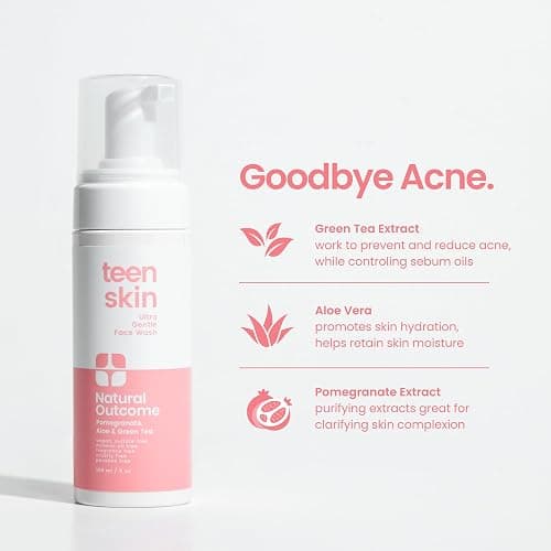 Natural Outcome Teen Skin Ultra Gentle Kids Face Wash, 5 oz thumbnail 6