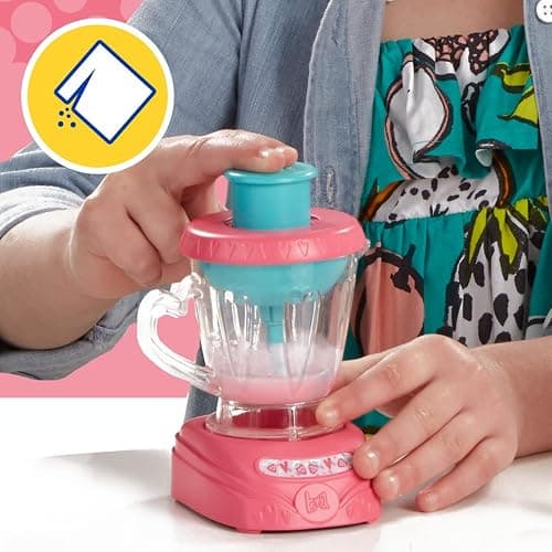 Baby Alive Magical Mixer Baby Doll, Strawberry Shake, Doll with Toy Blender, Baby Doll Set for Kids 3 and Up, Blonde Hair thumbnail 5
