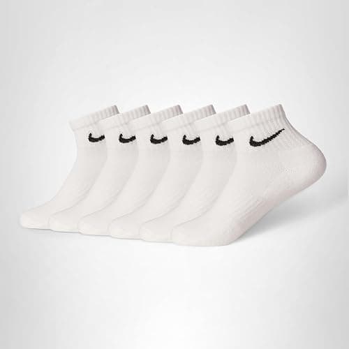Nike Unisex Adult Everyday Cushioned Training Ankle Socks (6-Pack) | Mens and Womens thumbnail 6