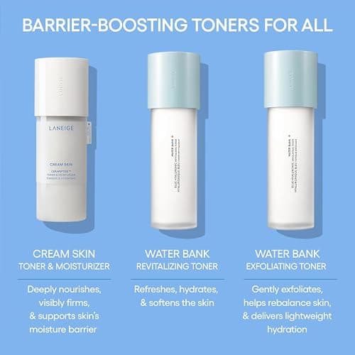 LANEIGE Cream Skin Toner & Moisturizer: Lightweight Refillable Korean Milky Toner with Ceramide & Peptide for Hydration, Firming, & Barrier Support thumbnail 11
