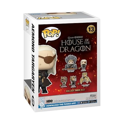 Funko Pop! TV: House Of The Dragon - Aemond Targaryen - 1/6 Odds For Rare Chase Variant- Figura in Vinile da Collezione - Idea Regalo - Merchandising Ufficiale - TV Fans thumbnail 3
