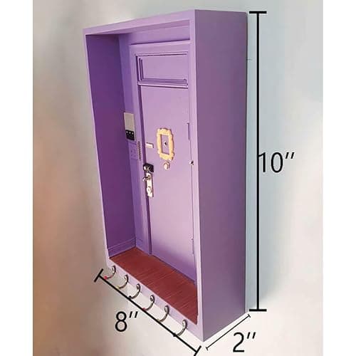 Key Holder，Friends TV Show Merchandise Cute Key Holder for Wall, Entryway, Bathroom, Living Room and Office thumbnail 3