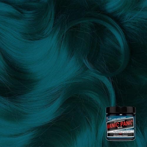 MANIC PANIC Classic Enchanted Forest Semi Permanent Hair Color - Deep Teal Green Hair Dye for Women & Men That Lasts 4-6 Weeks - Vegan, Ammonia & Cruelty-Free - Create & Mix Custom Shades (4oz) thumbnail 4