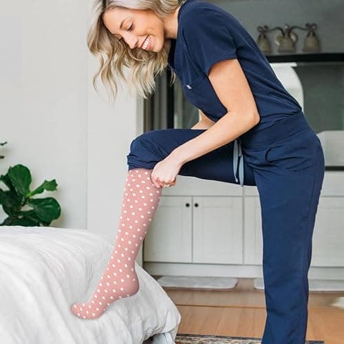 COOLOVER Copper Compression Socks for Women and Men(6 Pairs)-Best Support for Running, Athletic, Travel thumbnail 3