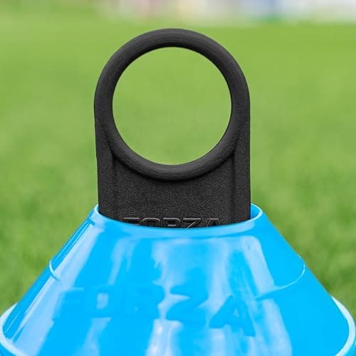 FORZA Mini Training Marker Cones | Durable Multi-Purpose Mini Space Cones Ideal for All Sports – Pack of 50 or 1000 in Multiple Color Options [Includes Carry Stand] thumbnail 6