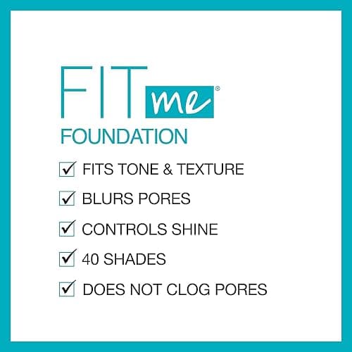 Maybelline New York Fit Me Matte + Poreless Foundation Makeup, Ultra-Lightweight Formula Controls Shine, for Normal to Oily Skin, Java, 375, 30 ml thumbnail 8