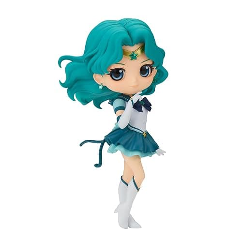 Banpresto - Pretty Guardian Sailor Moon Cosmos The Movie - Eternal Sailor Neptune (ver. B), Bandai Spirits Q Posket Figure - Image 1