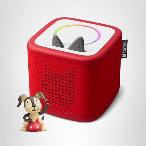Toniebox 2 Audio Player Starter Set for Kids 1+ with Playtime Puppy - Sunset Red thumbnail 10